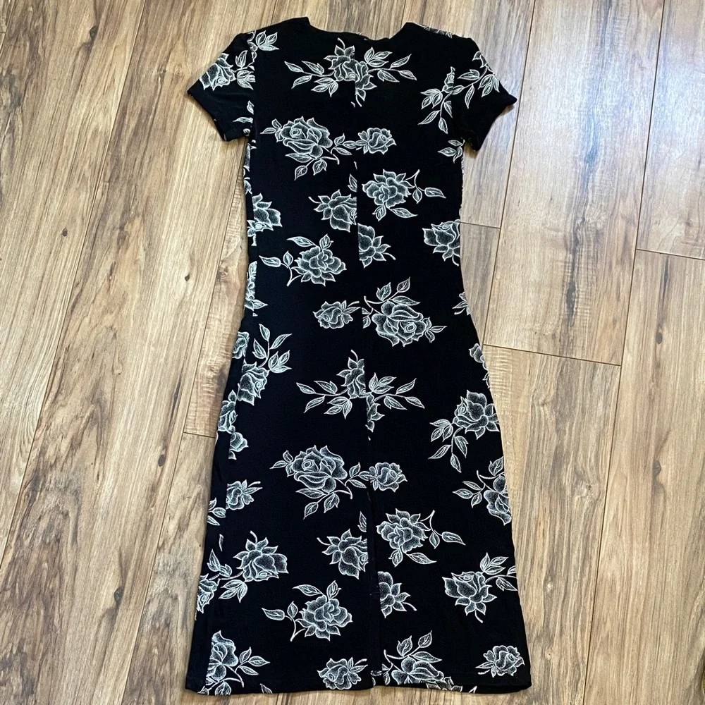 Vintage midi short sleeve dress - Picture 3 of 8